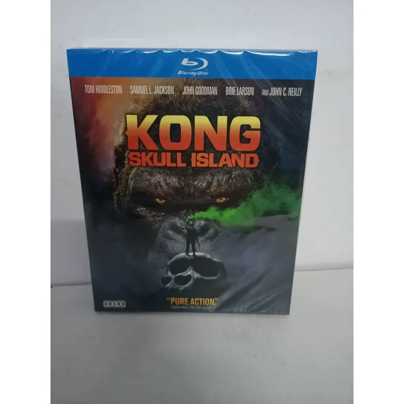 Blu-ray Disc Movie King Kong Skull Island High Definition Home Entertainment Collection
