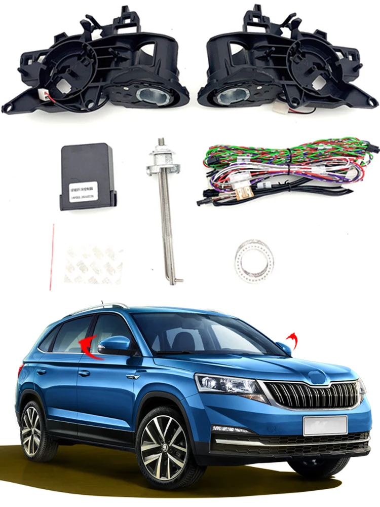 

For Komik Auto Intelligent Automatic Car Electric Rearview Side Mirror Folding System Kit Modules