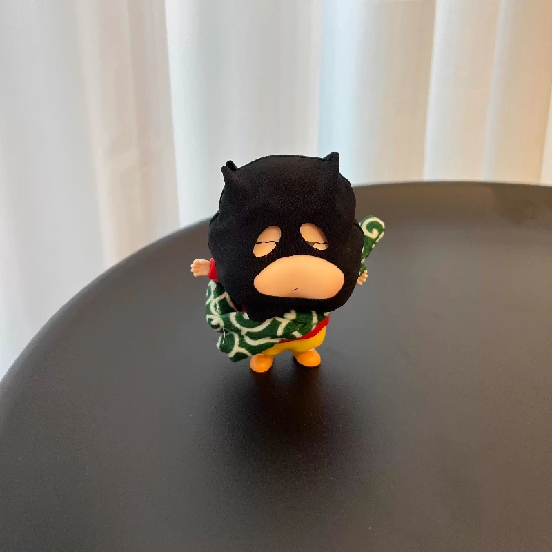 

Anime Crayon Shin-chan Masked Thief Kawaii Car Decoration Ornaments Action Figure PVC Model Toys Desk Decor Collectible Gifts