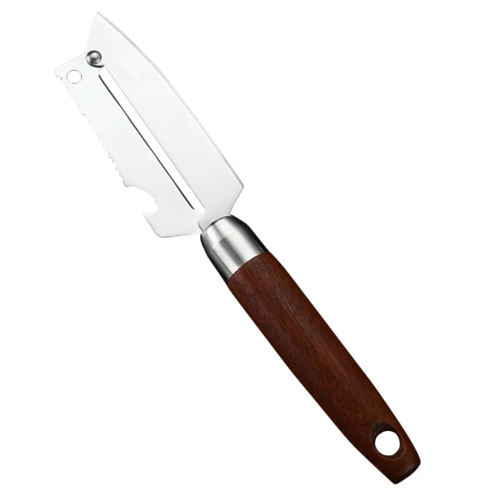 

Stainless Steel Peeler Vegetable Scraper Kitchen Tool Citrus Beer Opener Fruit Veggie Potato Carrot Peelers Stainless SteelKnife
