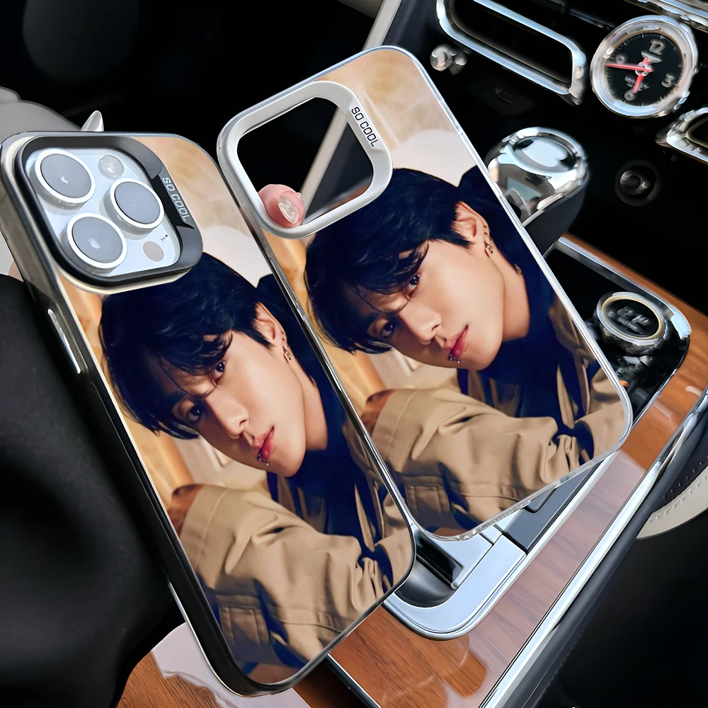 

Epc J-JungKook Phone Case IMD Phone Case For IPhone 16 15 14 13 12 11 Pro Max Plus Color Silver Cover