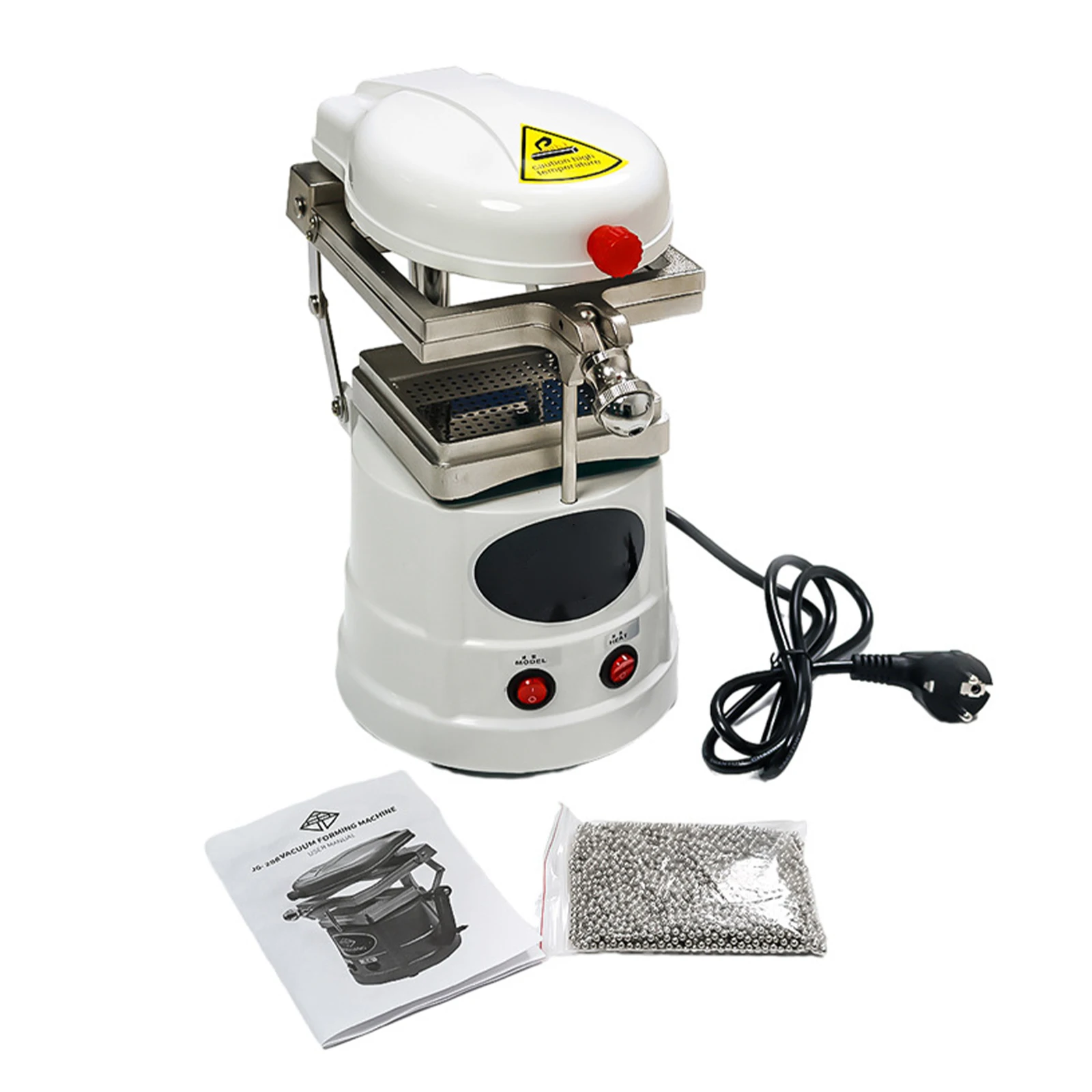 220V Dental Laminator Dental Lab Equipment Small Dental Vacuum Forming And Molding Machine Oral Material Making Tool