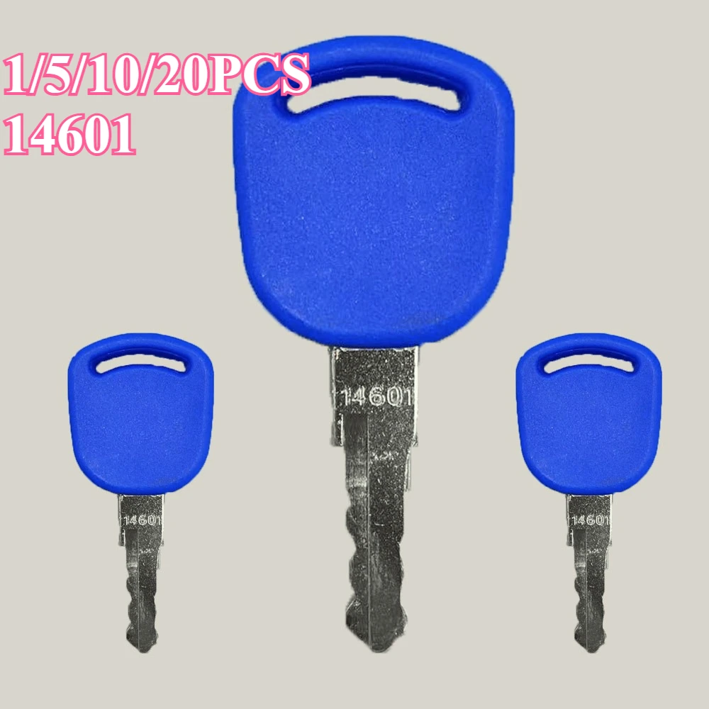 1/5/20/10PCS 14601 Key 82003267 82030143 For Case Excavator Tractors