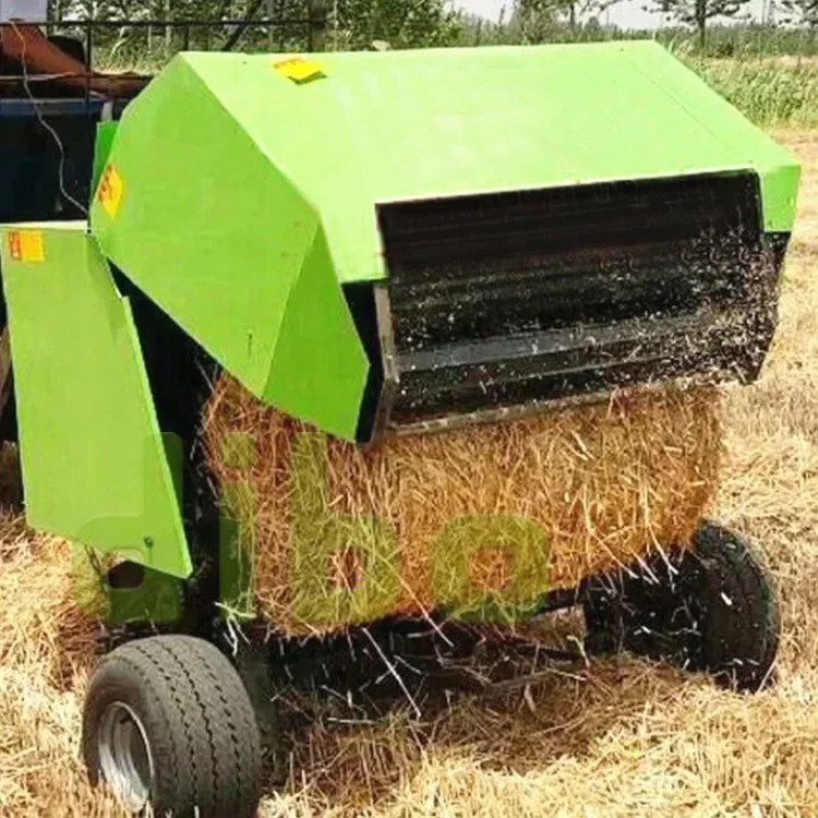 Farm Use Bale Making Machine Silage Bag Packing Machine Bale hay Feeder Fodder Harvesting Chopping and Silage Baling