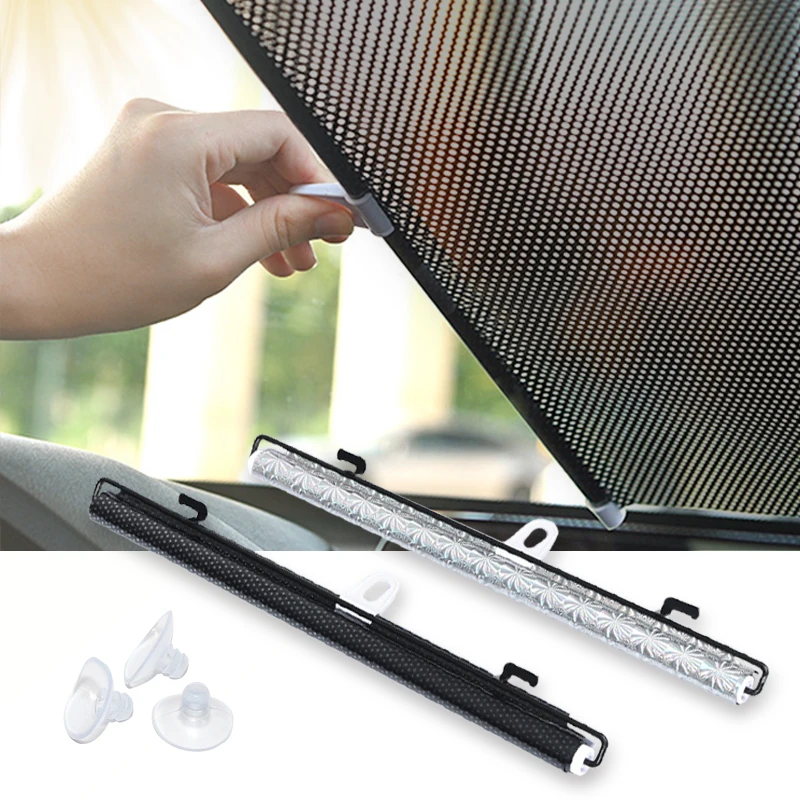 

Car windshield sunshade front/rear window retractable windshield sunshade Car sunshade summer UV protection and sun protection