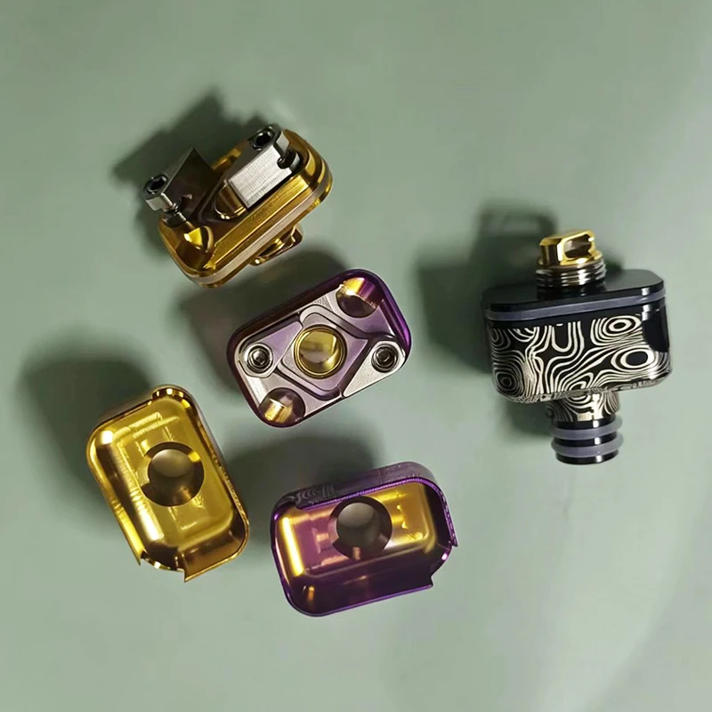 YFTK 909 NUGG RBA 316ss LVE Orion II MOD Pod için Tek Emici Bobin, Damlama ve Hava Pimleriyle Birlikte 1.0/2.0/3.0/4.0MM Trim Parçası