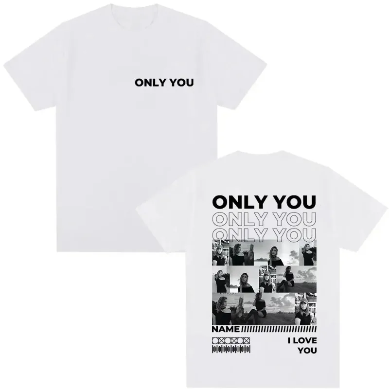 تي شيرت رجالي عالي الجودة Harajuku موضة عتيقة مزدوجة الجوانب كاجوال 100% قطن كم قصير مريح رقبة مستديرة تي شيرت