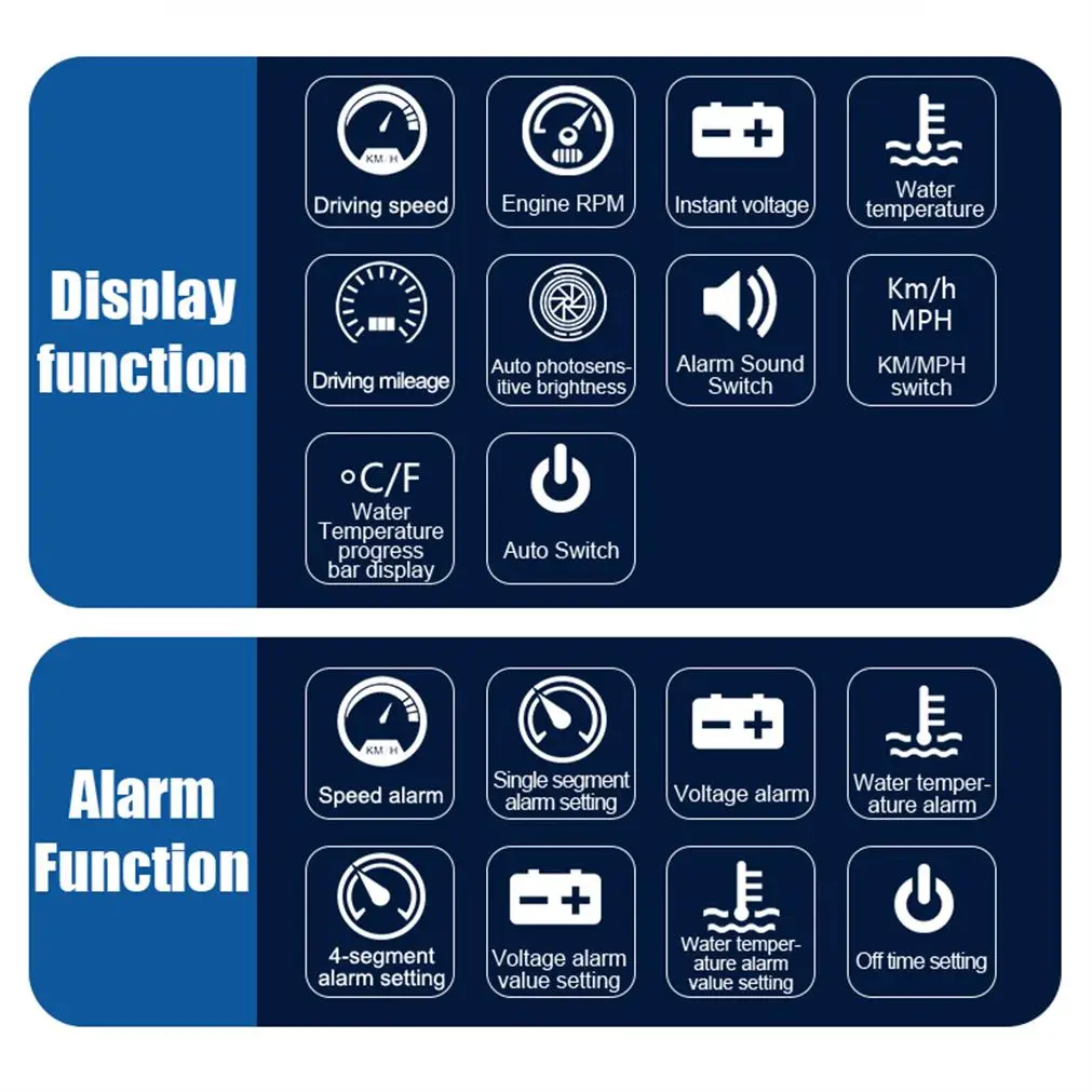 M8 Head Up Display Auto OBD2 EUOBD Übergeschwindigkeitswarnsystem Projektor Windschutzscheibe Auto Elektronische Geschwindigkeit Wassertemperatur Spannungsalarm