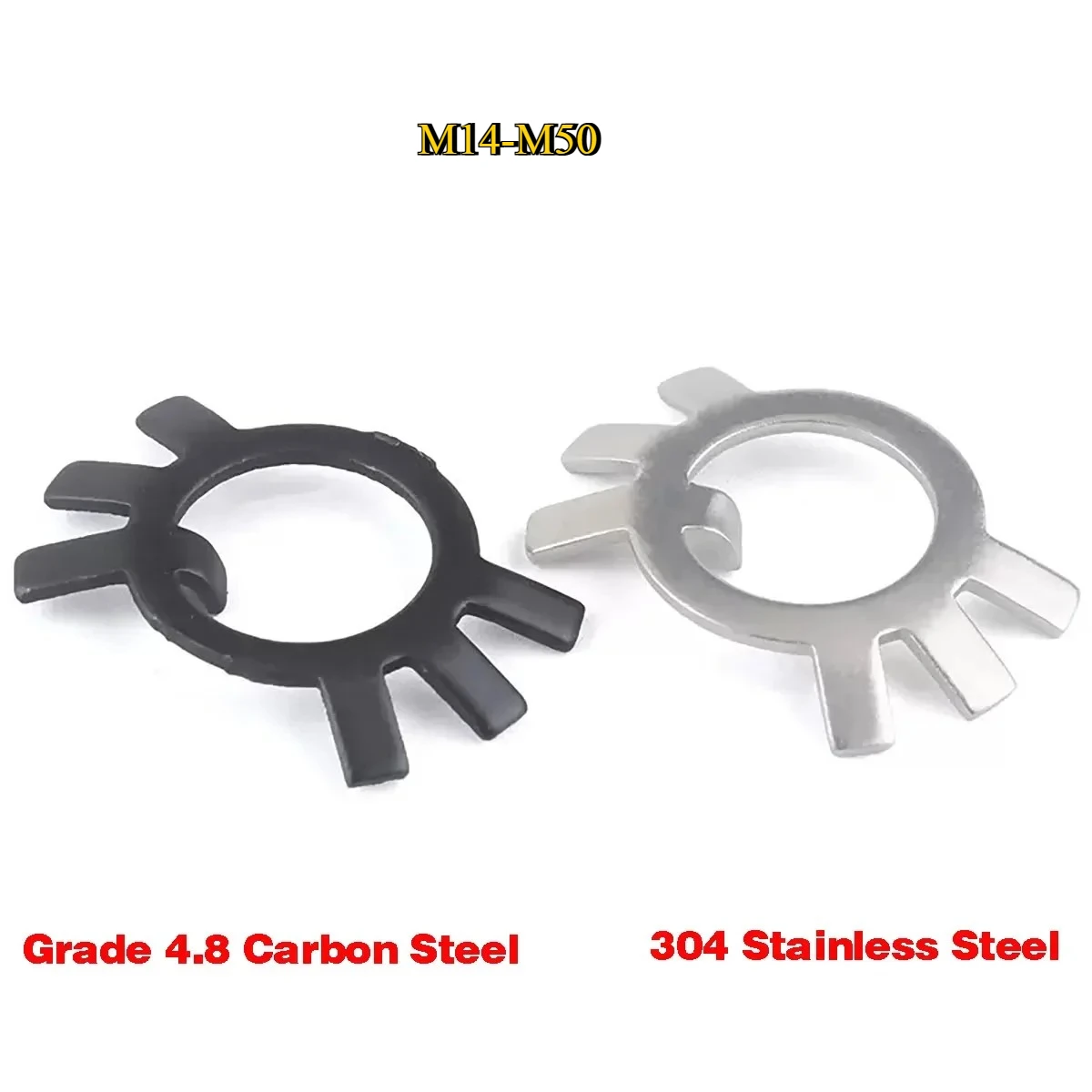 

Carbon Steel Stop Washer/Six Claw Washer/Wang Ba Locking Flat Washer