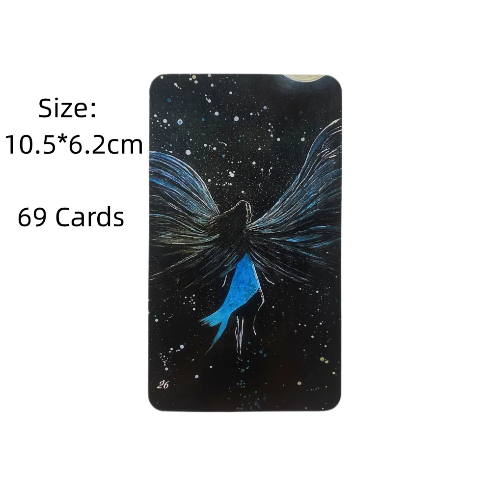 بطاقات التارو أوراكل ذات الأجنحة الممزقة