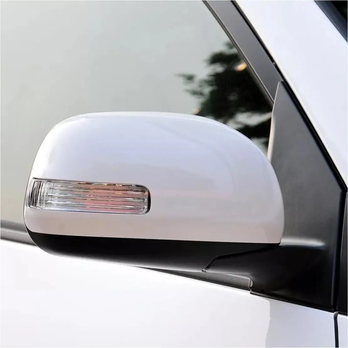 White Plastic Right Side Rear View Mirror Cover Trim Fit for Toyota RAV4 2006 2007 2008 2009 2010 2011 2012