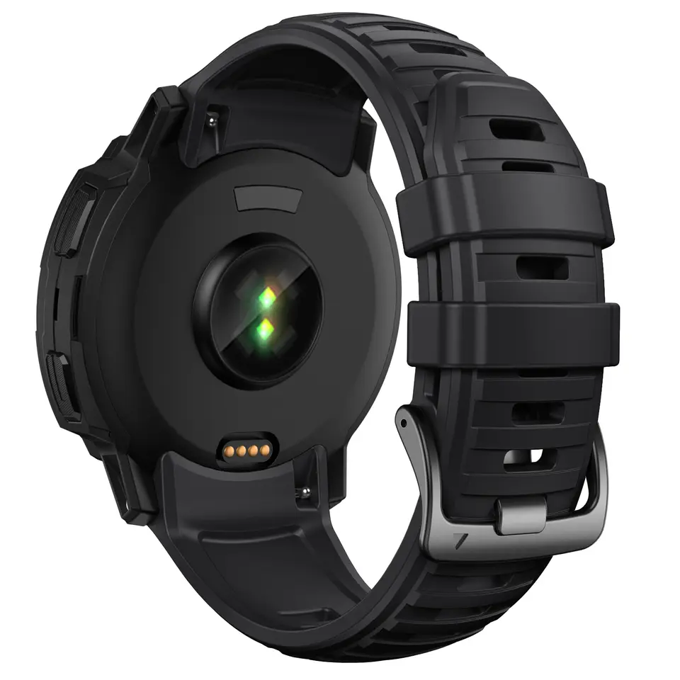 حزام سيليكون جارمين 26mm سهل التركيب لساعة Instinct 2X، سوار مطاطي رياضي - 5