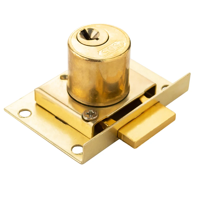 Old Style Drawer Lock 808 Office Desk Cabinet Wooden Cabinet Door Lock Furniture Lock Size Core Copper Lock Concealed Lock