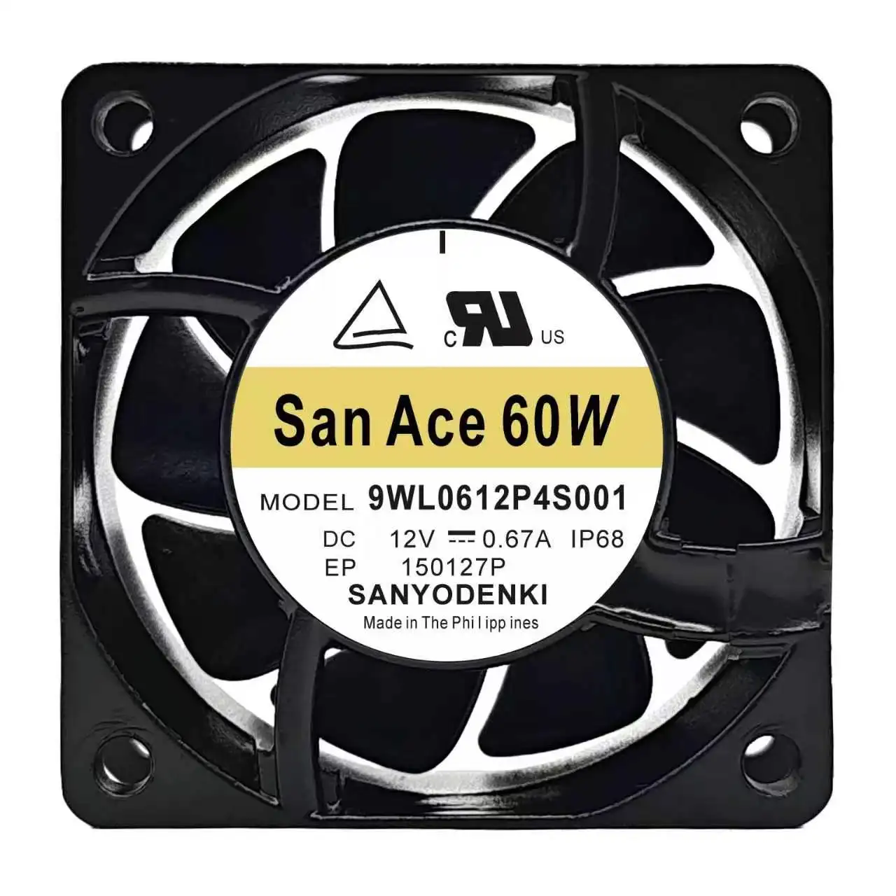 for-sanyo-denki-san-ace-60w-9wl0612p4s001-dc-brushless-cooling-fan-dc-12v-067a-ip68-waterproof-high-performance-industrial-fan
