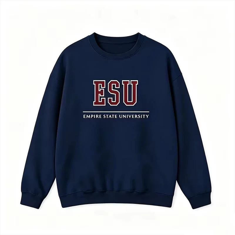 2026 Neuer ESU Empire State University Hoodie Sweatshirt Brandneue Day Merch Peter Hoodies Unisex Frühling und Sommer Langarm – Detail 26
