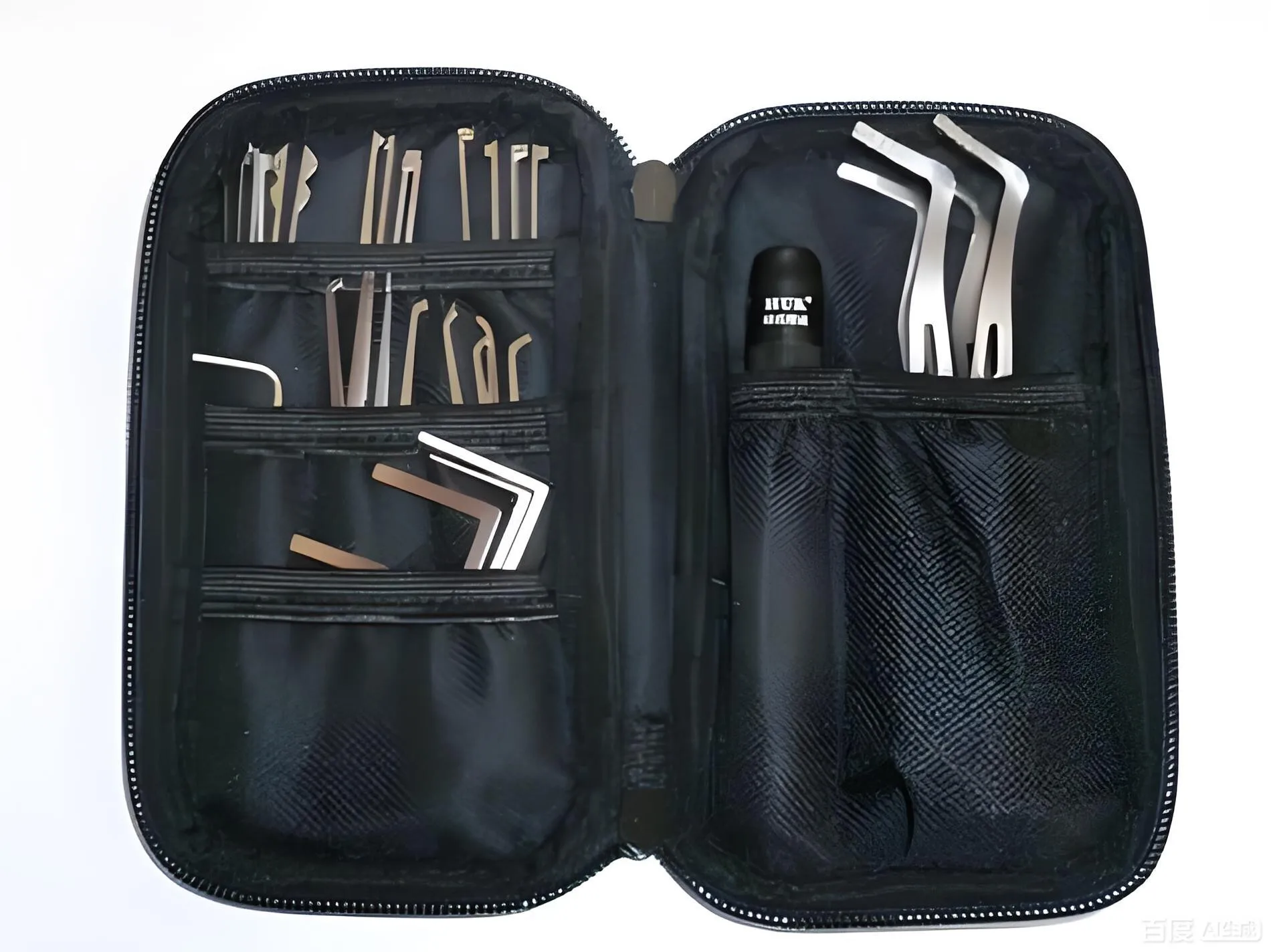 Juego Profesional de Herramientas para Abrir Cerraduras, Extractor de Llaves, Herramienta de Práctica para Candados, Kit de Apertura de Cerraduras Tubulares, Set de Entrenamiento para Abrir Cerraduras