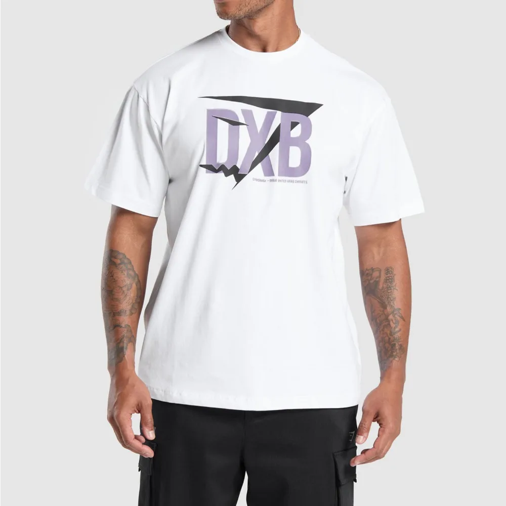 Style Summer New Men\'s T Thirts Sports Fitness Round Neck Oversized T-shirt Gym Running Basketball Training Short Sleeves Top
