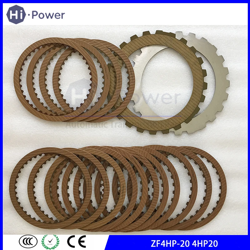 

4HP20 Auto Transmission Friction Plate Clutch Plate For Zhonghua Peugeot 1998-UP ZF4HP-20 ZF4HP-20 Gearbox Disc Kit