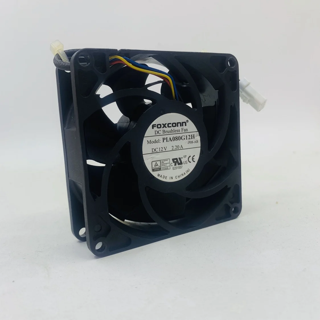 FOXCONN PIA080G12H DC 12V 2.20A 60x60x25mm 4-Wire مروحة تبريد