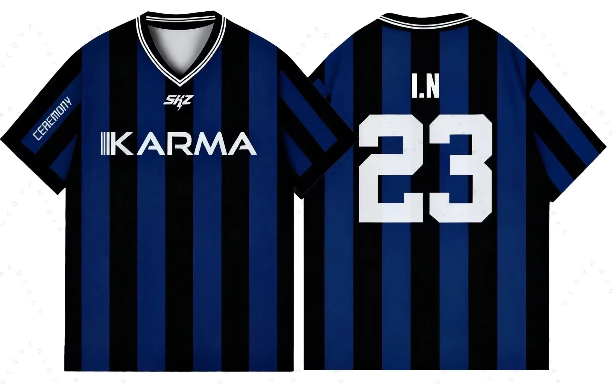 Kpop Stay Karma Album Fans T-Shirt Felix Bangchan Hyunjin Streetwear Casual Sport Oversize Kurzarm Familien-T-Shirt – Detail 10