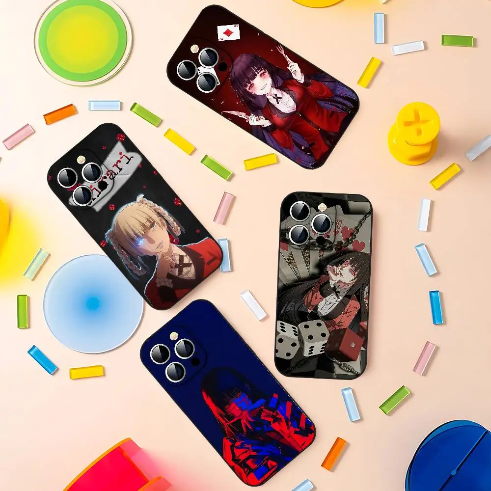

Anime K-Kakegurui Phone Case For IPhone 17/16/15/13/14 Pro Max/ 11Plus/X/Xr/Xs Max/12mini