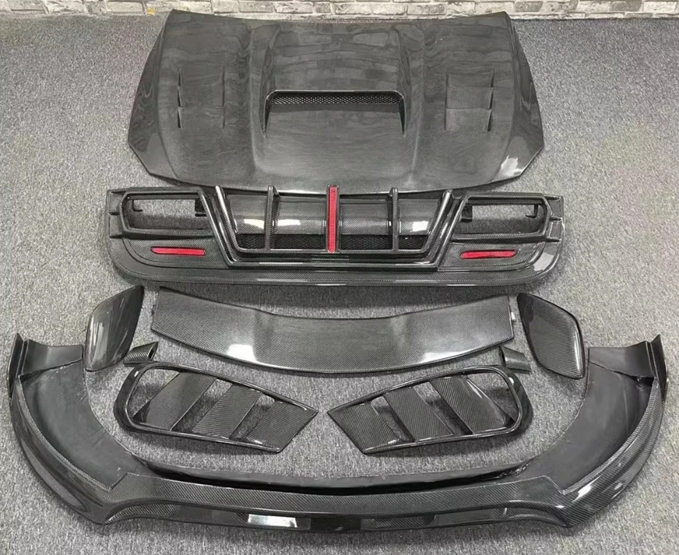 طقم ألياف الكربون عالي الجودة لمجموعة هيكل GLA45 #3