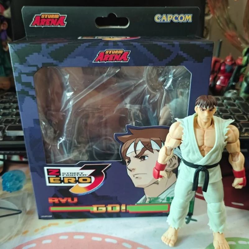 

Storm Toys Zero3 Street Fighter RYU Action Figures ST ARENA3 Arena Ryu Anime Collection Customized Model Toys Gift