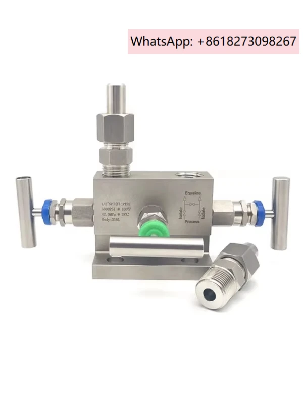 

OK Stainless steel flange T-shaped three valve group 1151 EJA transmitter three valve group