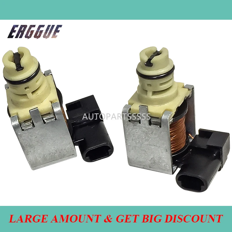 

2PCS Original 4L60E 4L65E 24230298 Gearbox Transmission 1-2 2-3 A & B Shift Solenoid For GM For Chevy