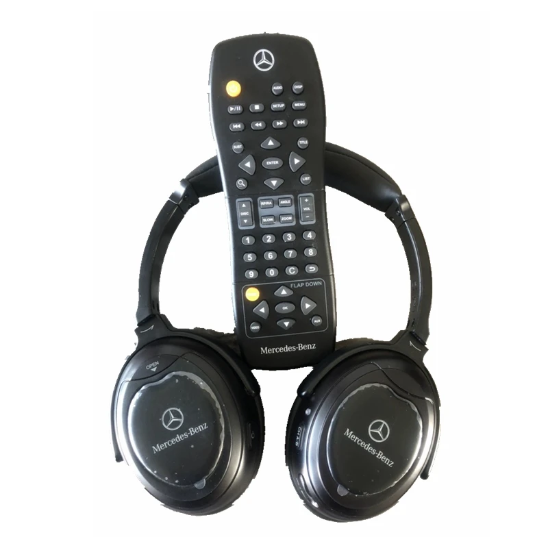 For Mercedes-Benz Viano Commercial Vehicle Original Rear Entertainment Audio TV Wireless Headphones