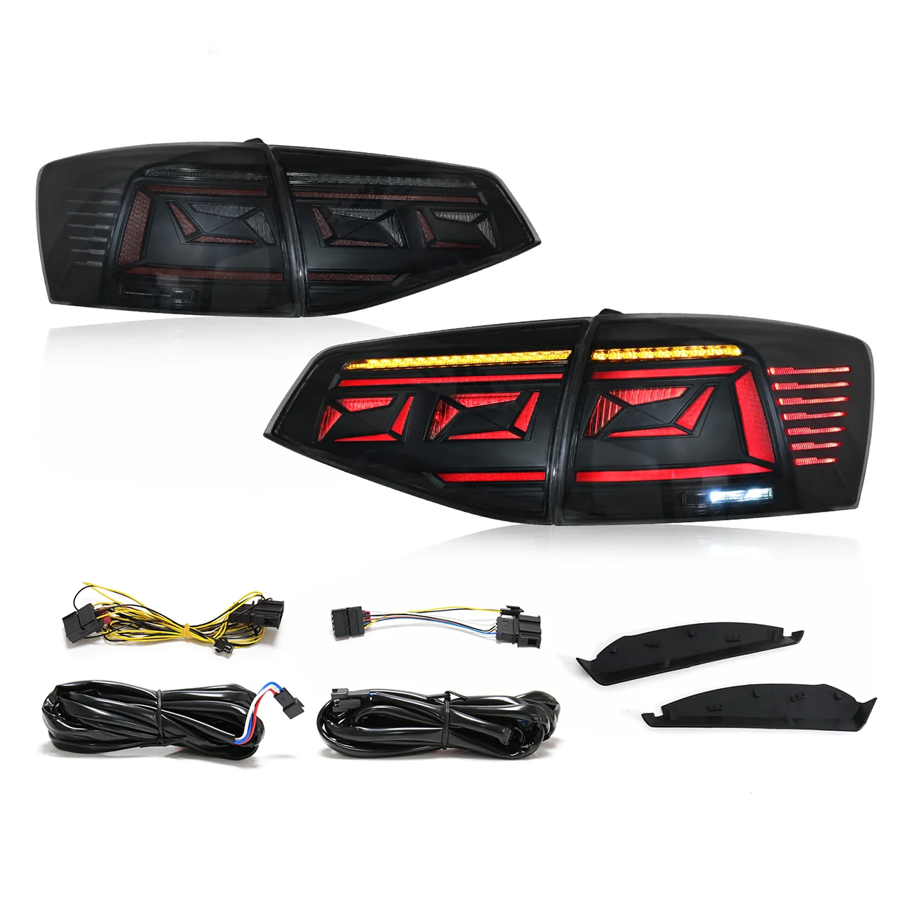 

Motion Factory LED Taillights for VW Jetta 2015-2018 Sagitar Vento Rear Lamp DRL New 24V Animation Factory Animation DRL