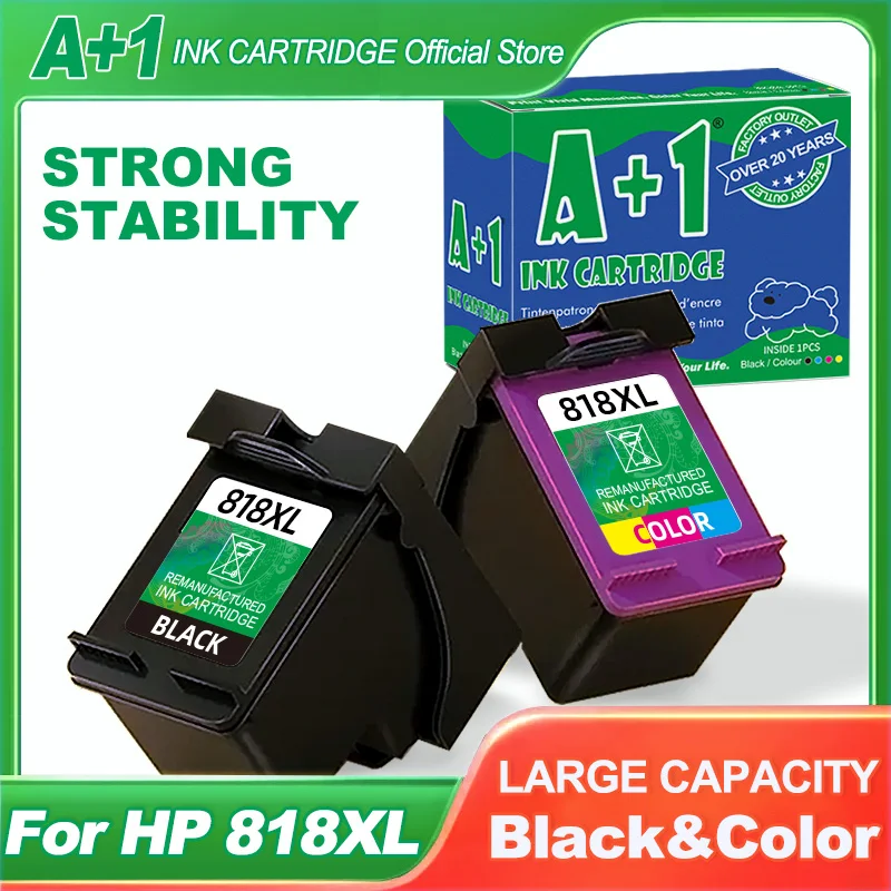 

Remanufactured For HP 818 Ink Cartridge For HP - Deskjet D1658 D1660 D1663 D1668