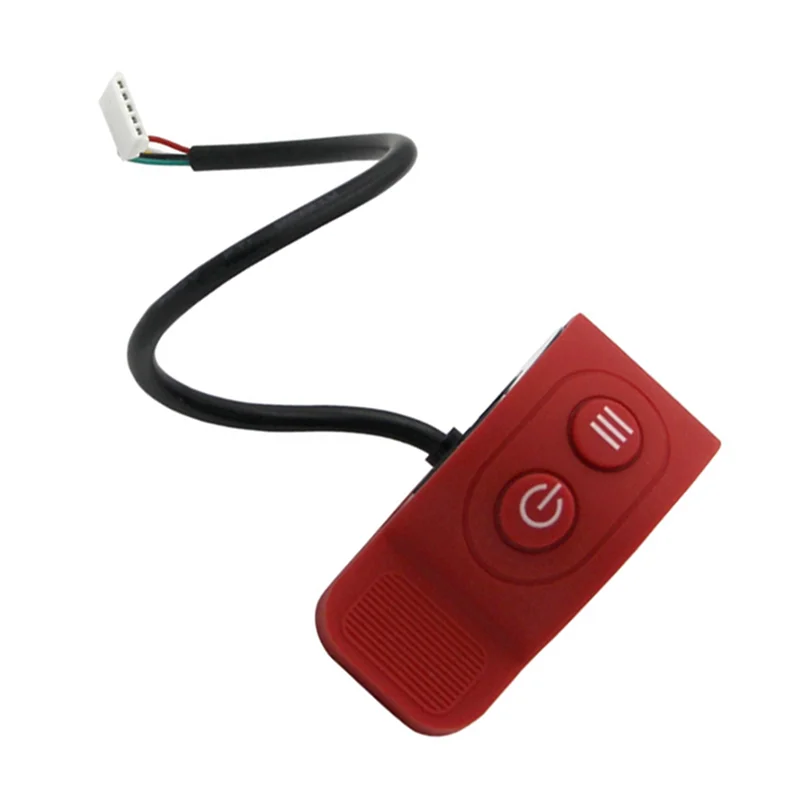 Acelerador de dedo Scooter elétrico para X6, X7, X8, gatilho, acelerador, interruptor de controle de velocidade, vermelho, apto para X6, X7, X8