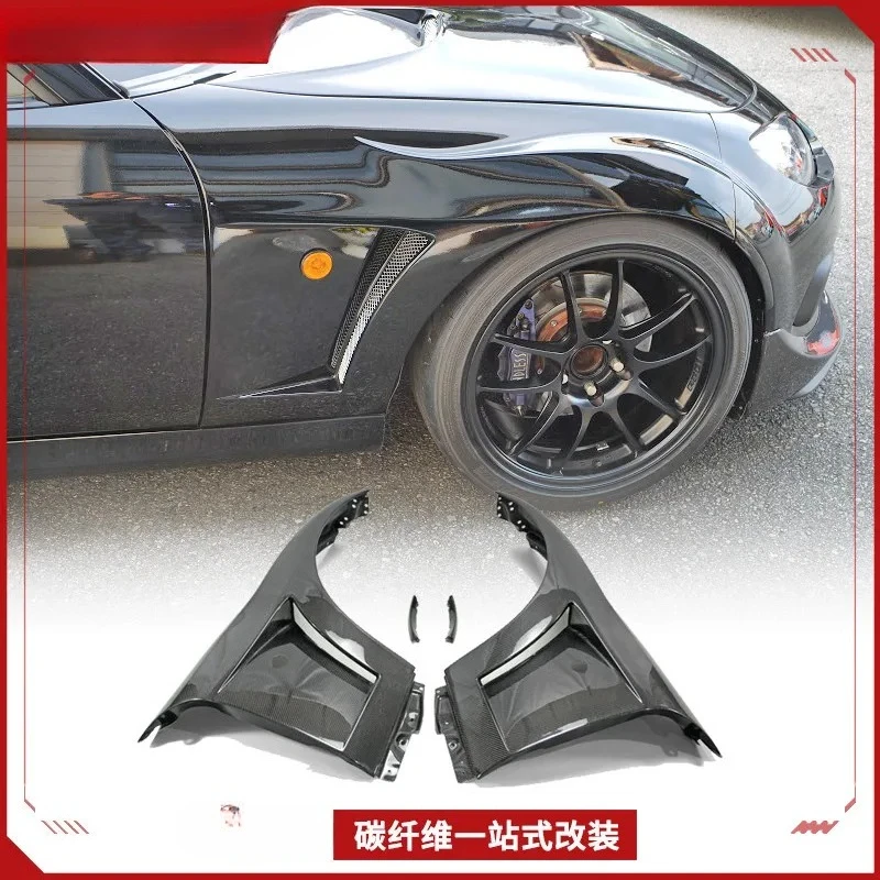 Suitable for Miata Mazda MX5 NC Modified Garage Vary Head Sand Board, Carbon Fiber Front Fender