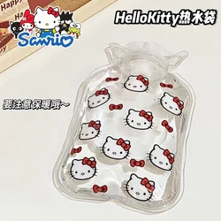 Sanrio Cute Hand Warmer Hello Kittys Accessories Kawaii Anime Carry-On Water-Filled Hot Water Bag Portable Toys for Girls Gift