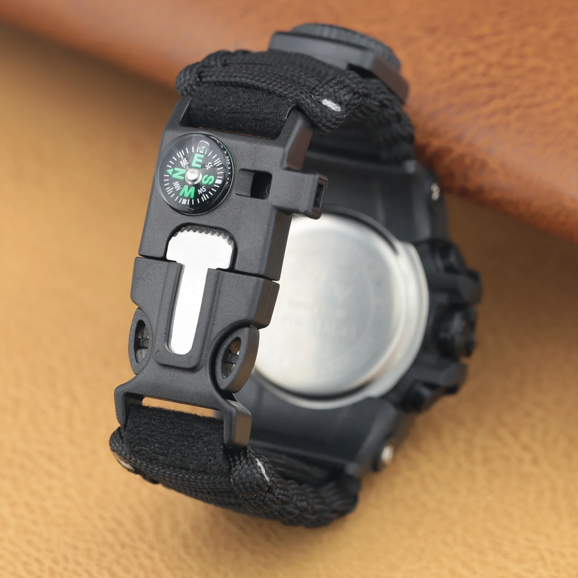 SHIYUNME G Style Military Men's Watch Waterproof Chronograph LED Electronic Compass Outdoor Sports Male Watch Relogios Masculino view 6