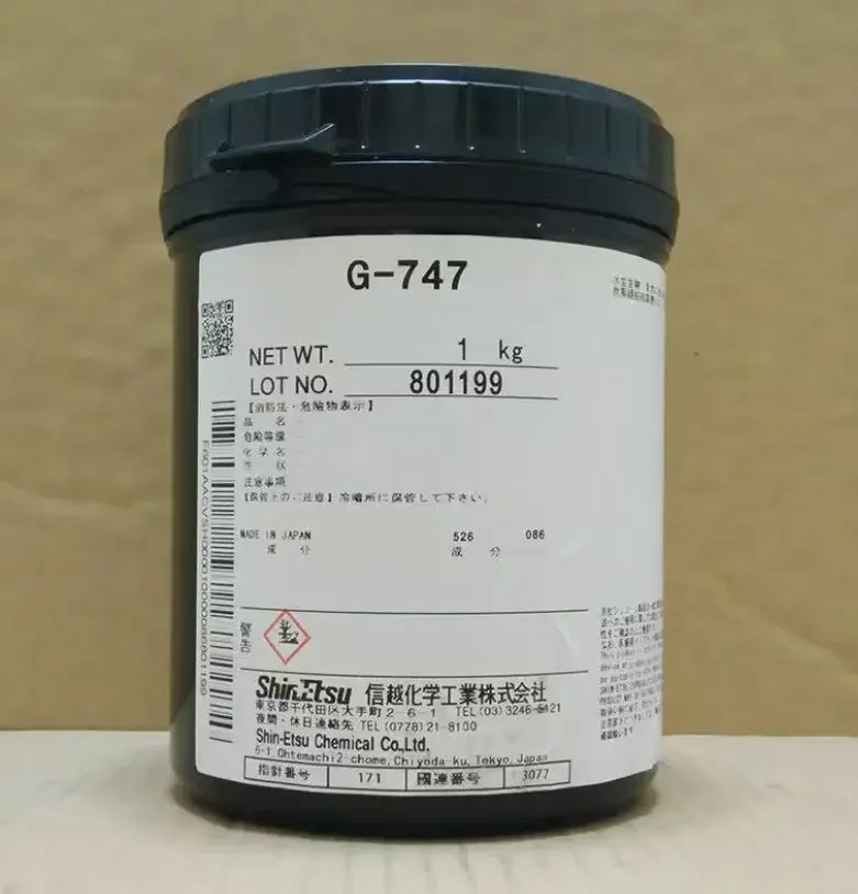 

For SHINETSU G-747 G-746 CPU Radiator White Thermal Paste 6 Silicone Grease 1kg G 747 G 746 Japan Product