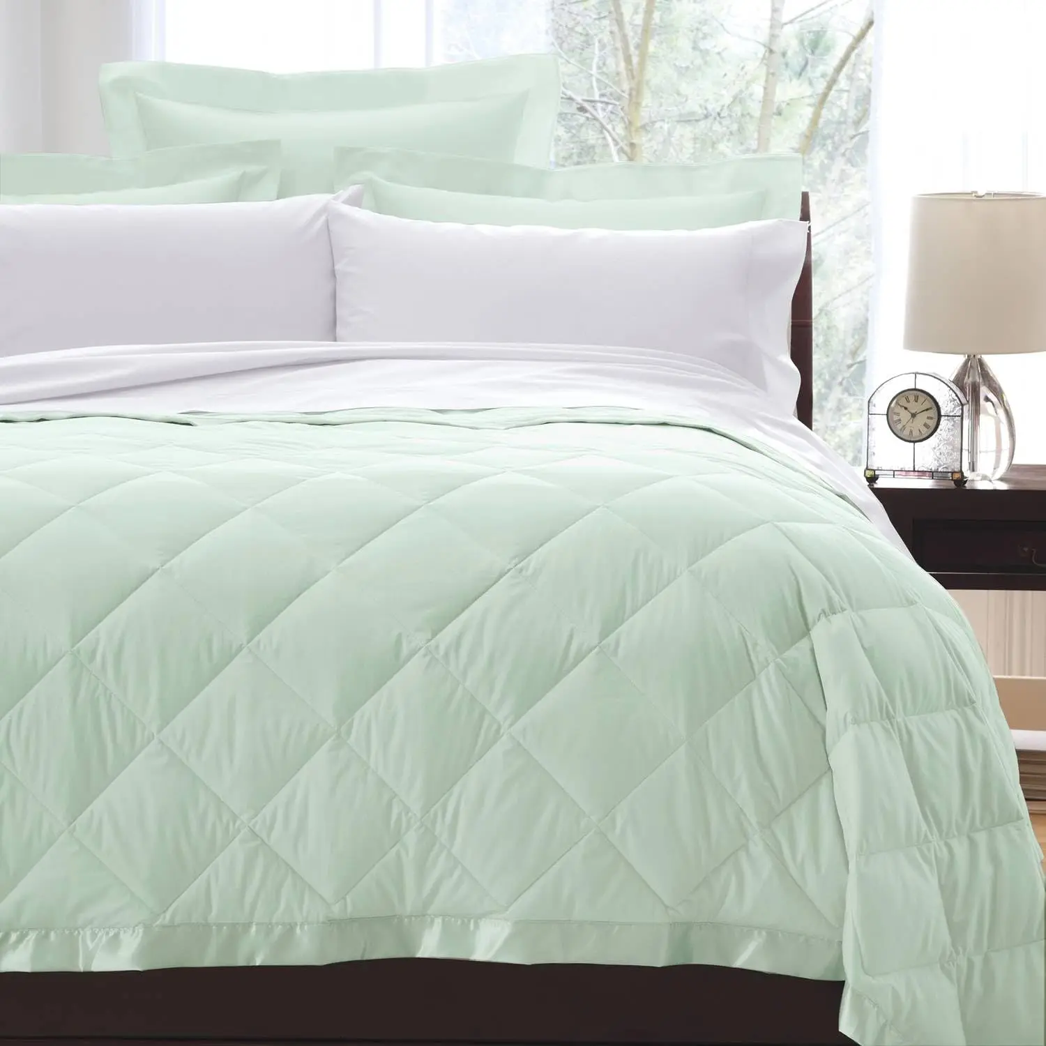 Down Blanket | Down Filled | 100% Cotton Fabric
