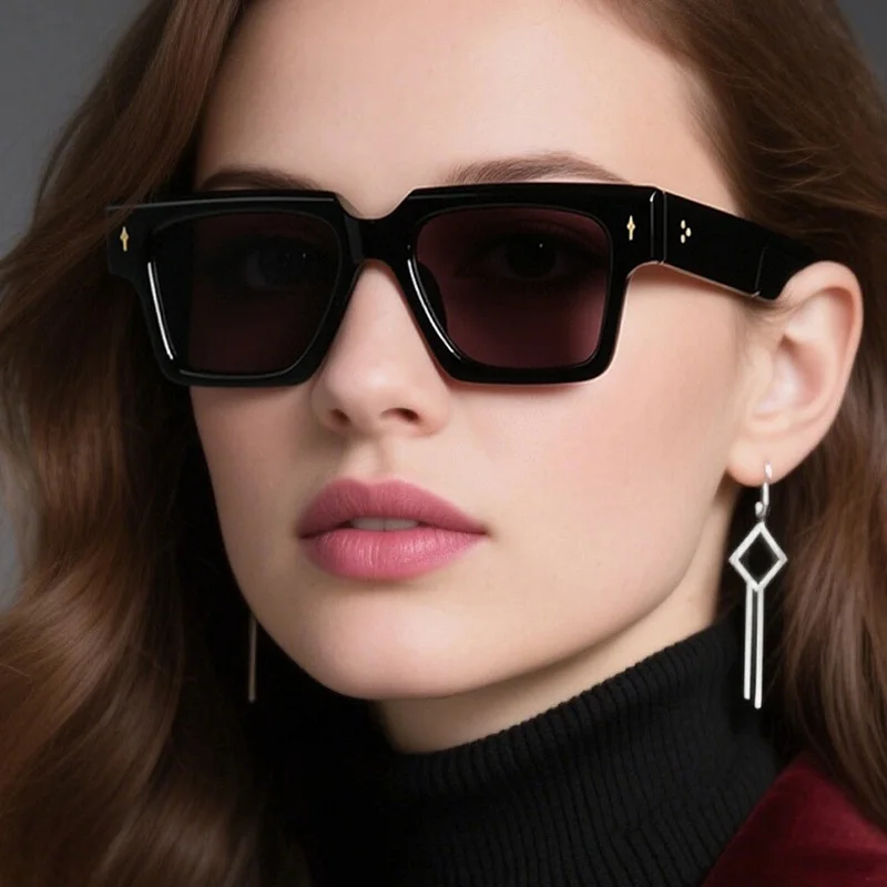 

Sunglasses Men Women Square Fashion Sunglass Luxury Brand Designer Retro Outdoor Holiday Party Gifts Accessory gafas de sol Mens