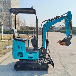 Mini excavadora China 1 t crawler digger, Mini excavadora, Bagger, precio con CE, EPA, EUR5