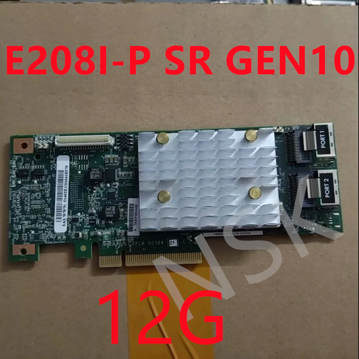 Raid Controller E208I-P SR GEN10 for HPE SMART ARRAY 12G SAS 836266-001 804394-B21