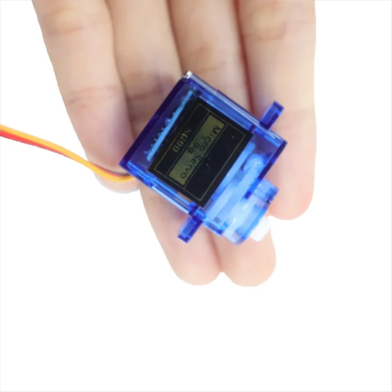 Brandneuer 1/3/8 Stück SG90 9G Micro Servo Motor 90-180/360 Grad für Starrflügel-Mikrogetriebe RC Roboter Hubschrauber Flugzeug Mini-Auto – Detail 4