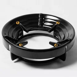 Enamel Gas Stove Accessories Bracket Energy Saving Cover Fire Gathering Reflection Outdoor Wind Shield For Camping Picnic