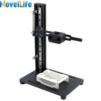 Vertical Heat Set Insert Tool Pressing Machine Stand Hot Melt Brass Knurled Nut Insertion Holder for 936 TS101 Soldering Iron