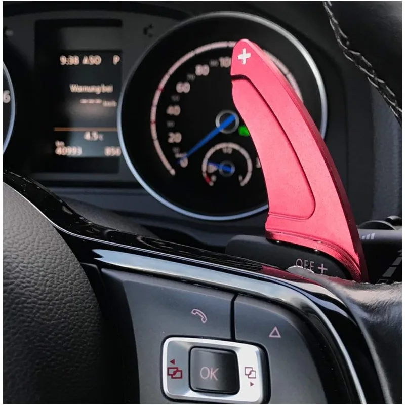 For VW Golf 5 MK5 Golf 6 MK6 R GTI Jetta MK5 Passat B6 B7 CC Polo 6R Sharan Eos Tiguan Scirocco Beetle Seat Leon Paddle Shifter