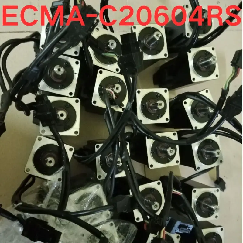 

Second-hand test OK,servo motor ECMA-C20604RS