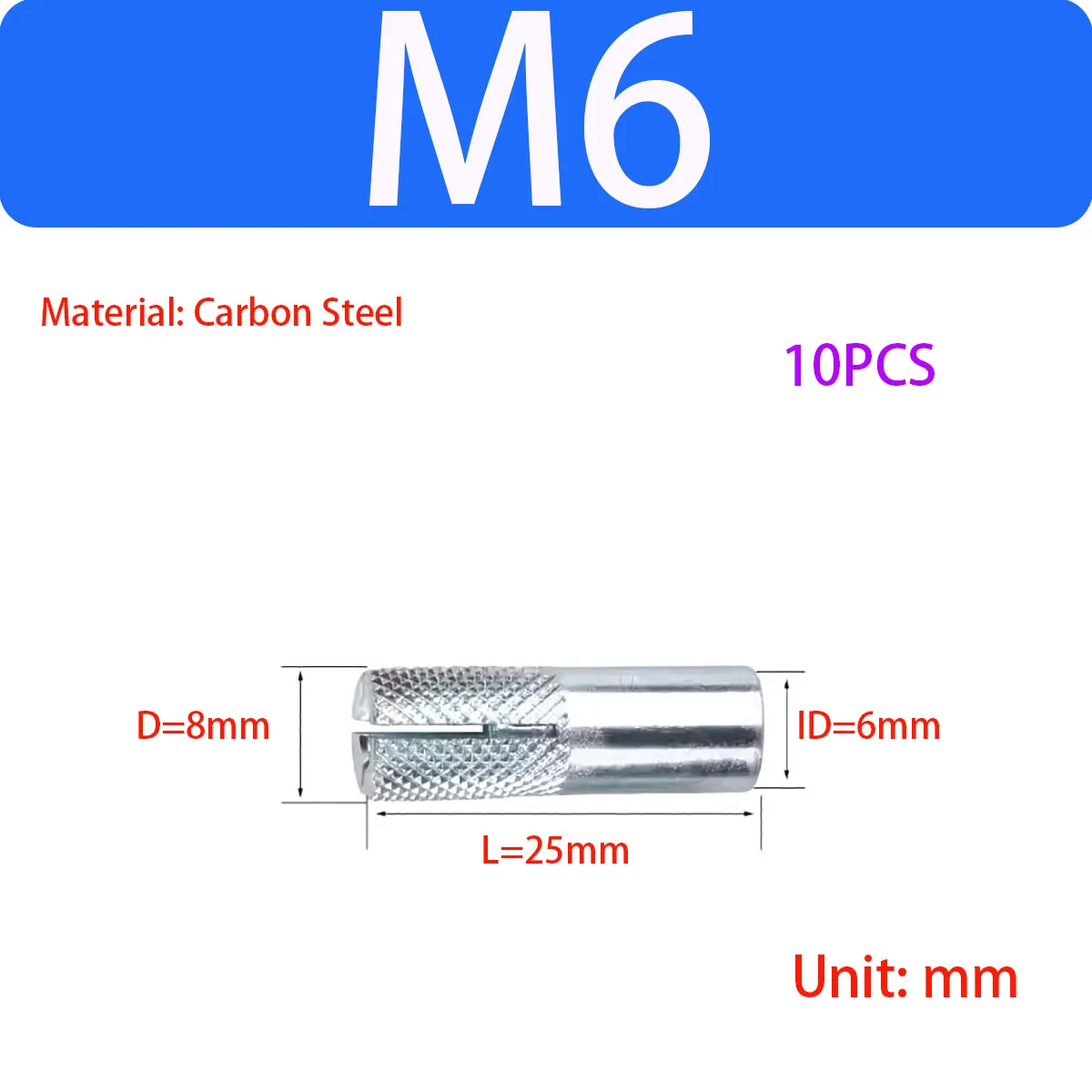 Variant: 10PCS M6