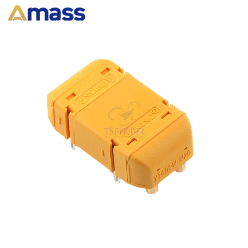 AMASS XT60PW PCB Power Connector XT60 Recumbent Board Circuit Board Plug For RC Accessories