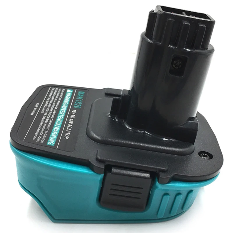MAK1820 Adapter Converter for Makita 18V Li-Ion Battery BL1830 BL1860 for Dewalt DC9096 Ni-Cd Ni-Mh Battery Tools
