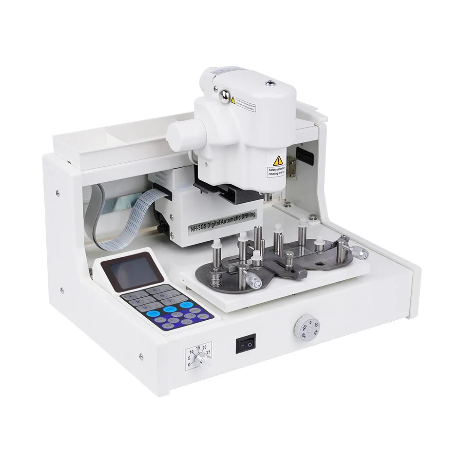 

NH-3GS Fully Automatic Intelligent CNC Drilling Machine Digital Optics Instruments for Frameless Glasses Processing Equipment